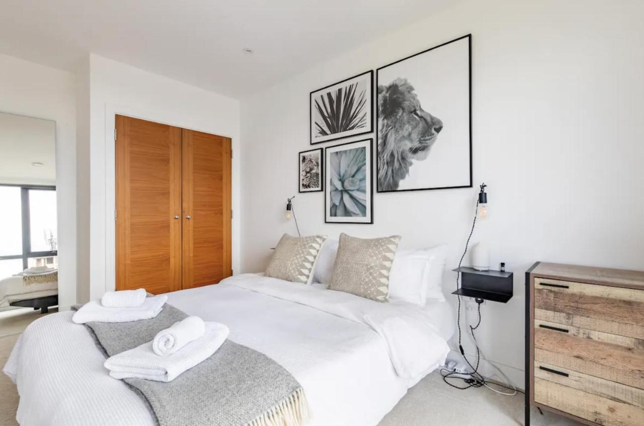 Modern 1 Bed L City Views L Work Space ลอนดอน ภายนอก รูปภาพ